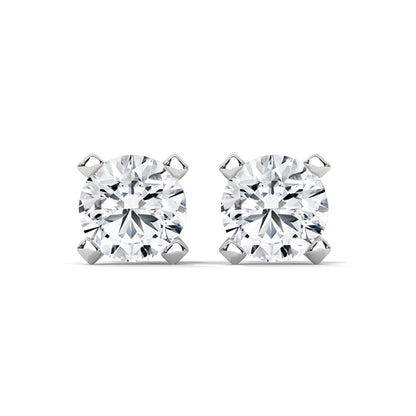 Norvina Round Stud Earrings