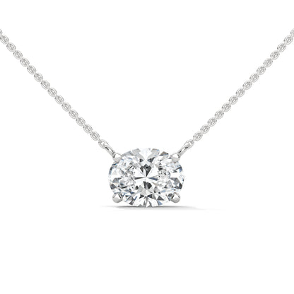 Bellatrix Oval Pendant With Chain