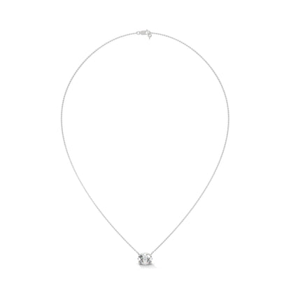 Bellatrix Oval Pendant With Chain