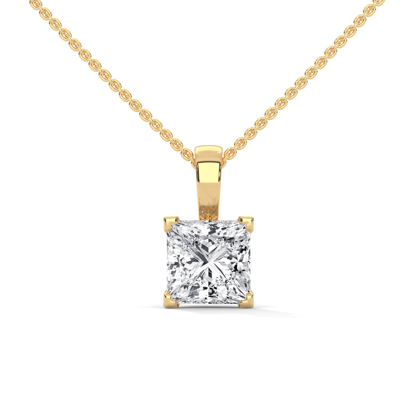 Solmira Princess Pendant With Chain
