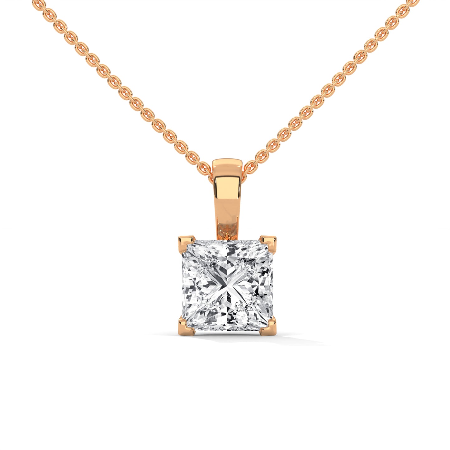 Solmira Princess Pendant With Chain