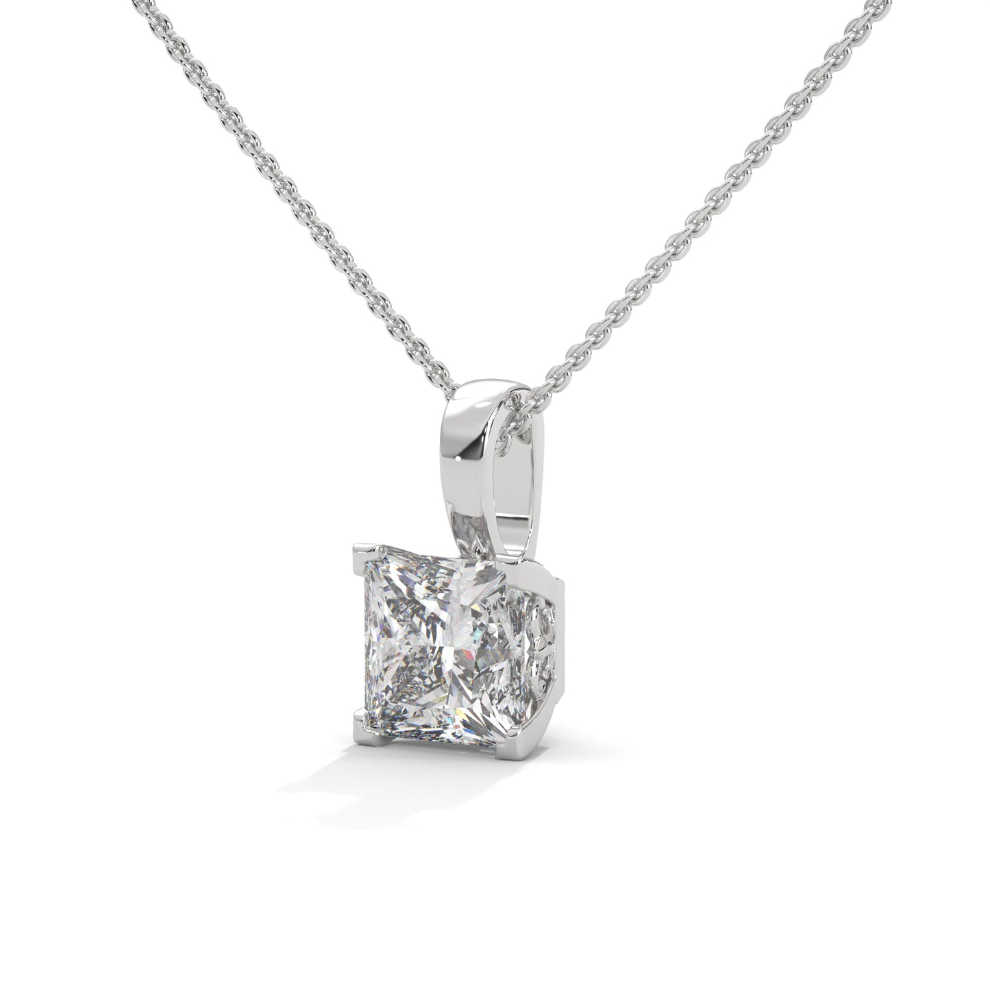 Solmira Princess Pendant With Chain