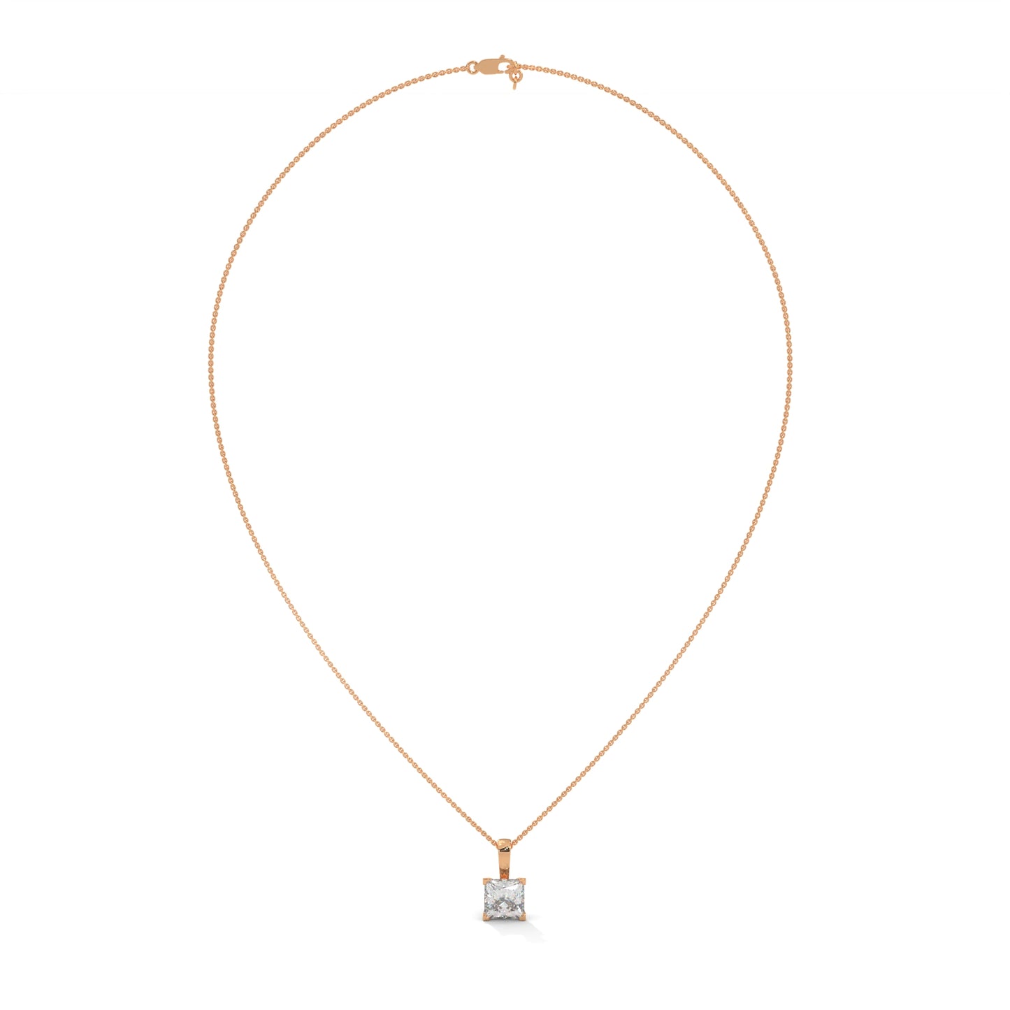 Solmira Princess Pendant With Chain