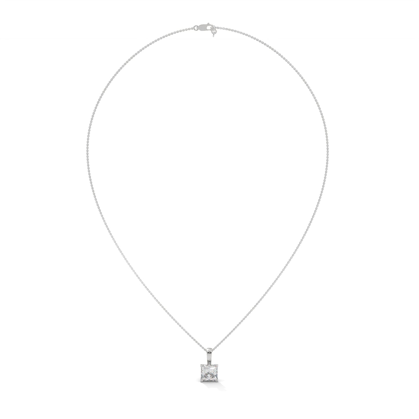 Solmira Princess Pendant With Chain