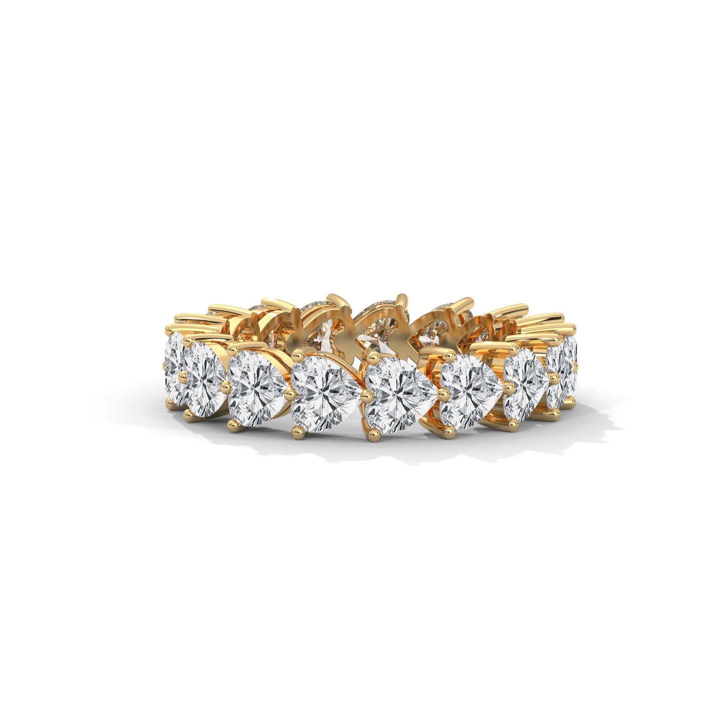 Heart Diamond Band