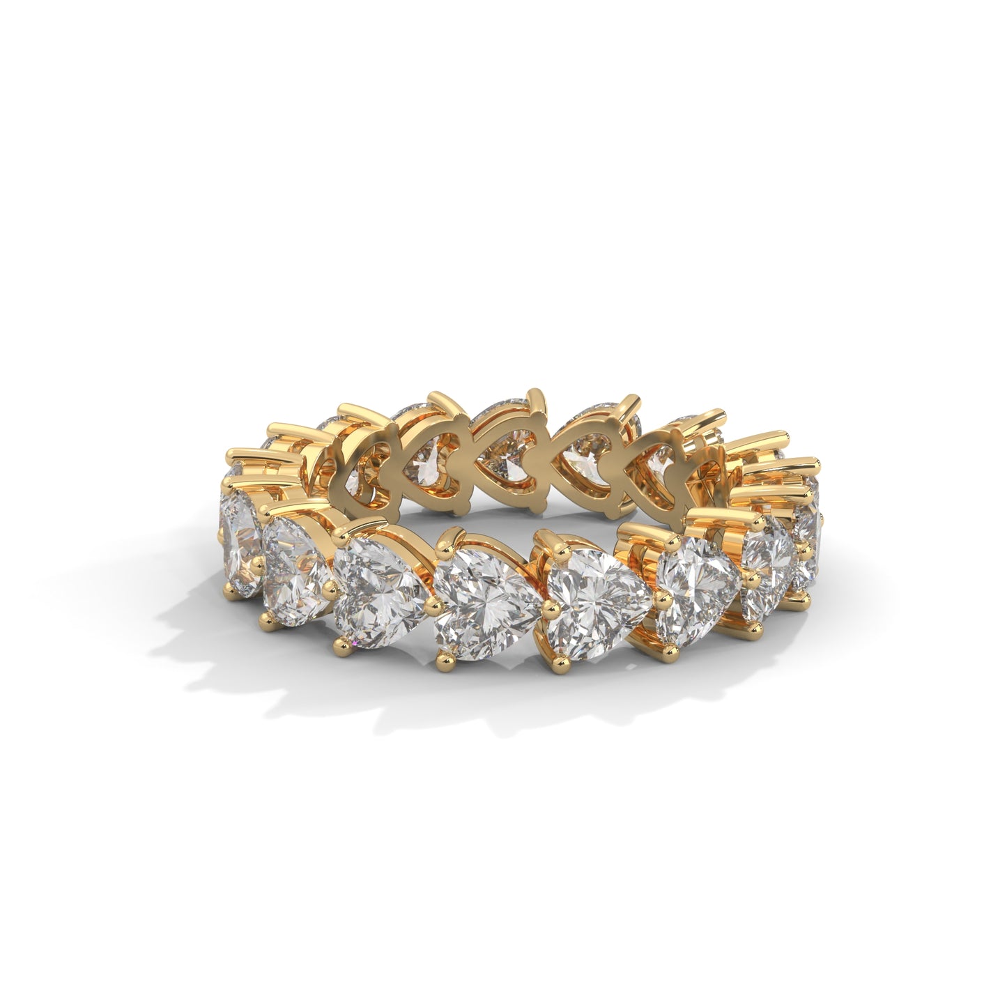 Heart Diamond Band