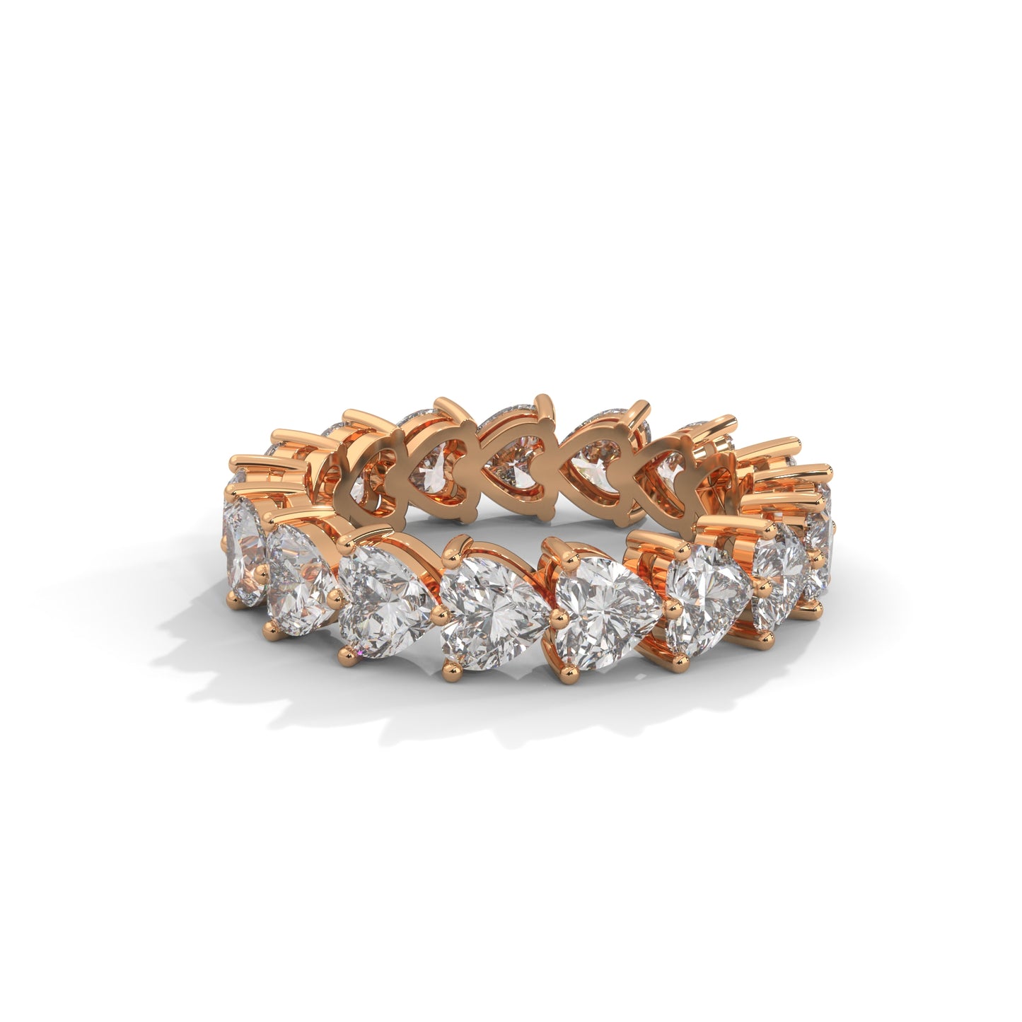 Heart Diamond Band