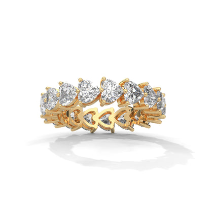 Heart Diamond Band