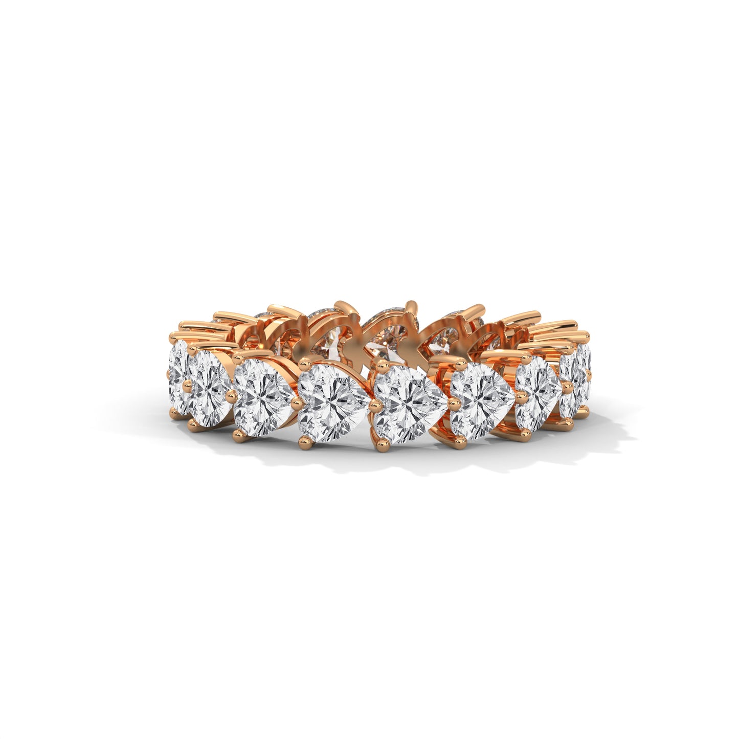 Heart Diamond Band