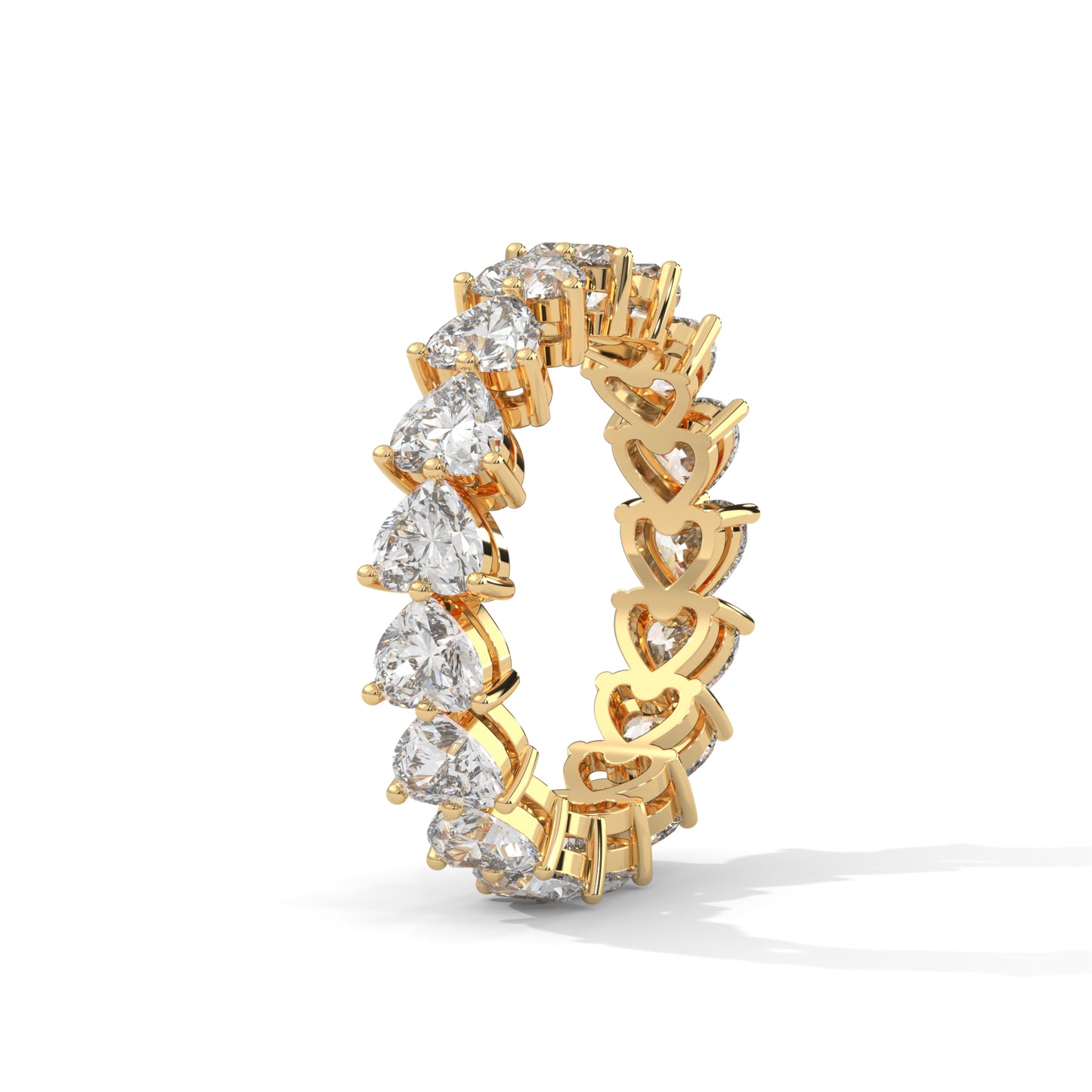 Heart Diamond Band