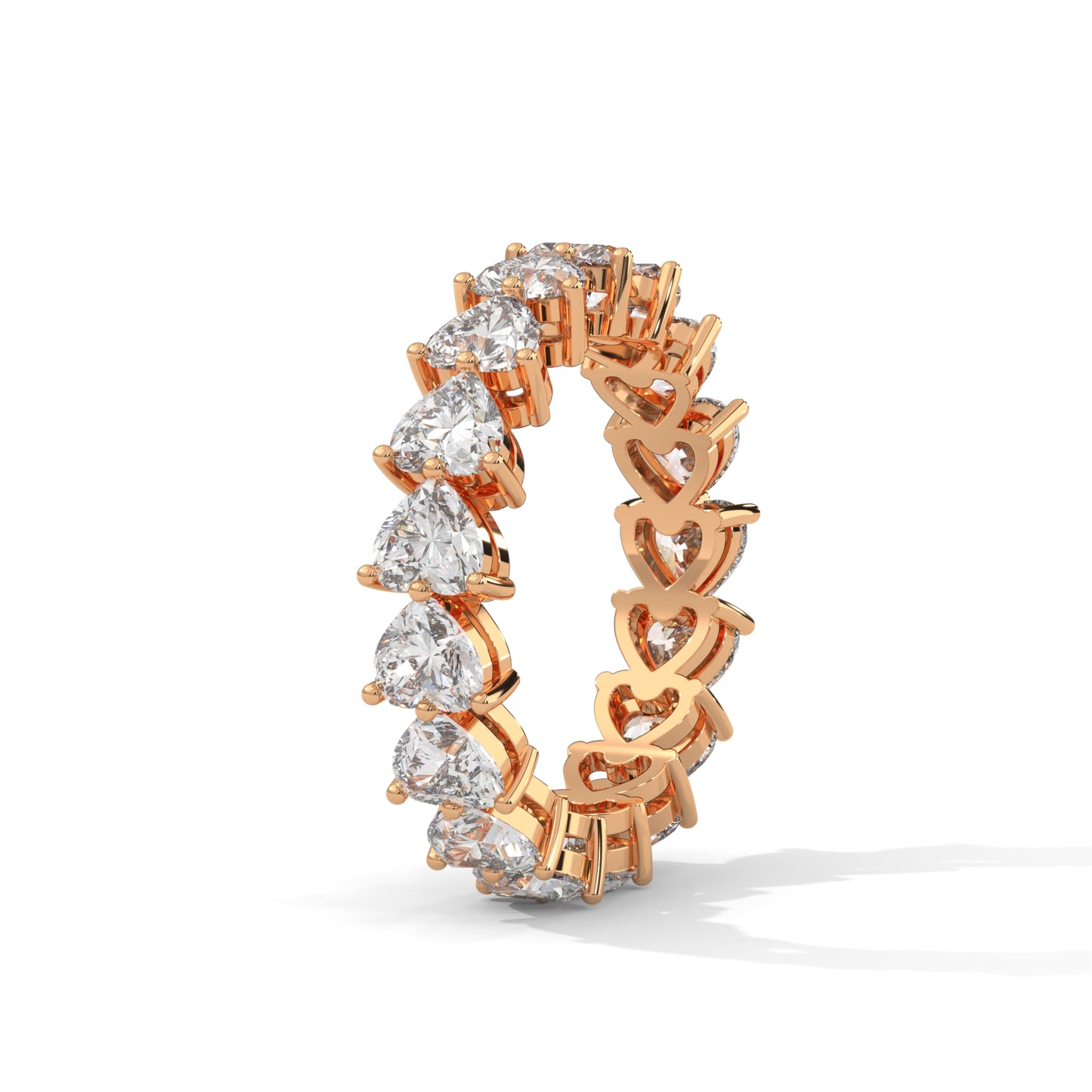 Heart Diamond Band