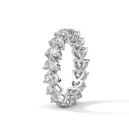 Heart Diamond Band
