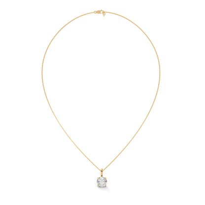 Norielle Round Pendant With Chain