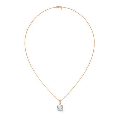 Norielle Round Pendant With Chain