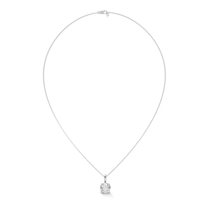Norielle Round Pendant With Chain