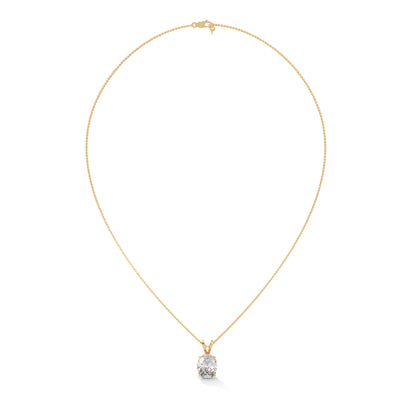 Olyssia Oval Pendant With Chain
