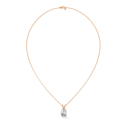 Olyssia Oval Pendant With Chain