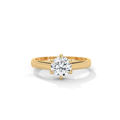 Regal Solitaire Ring
