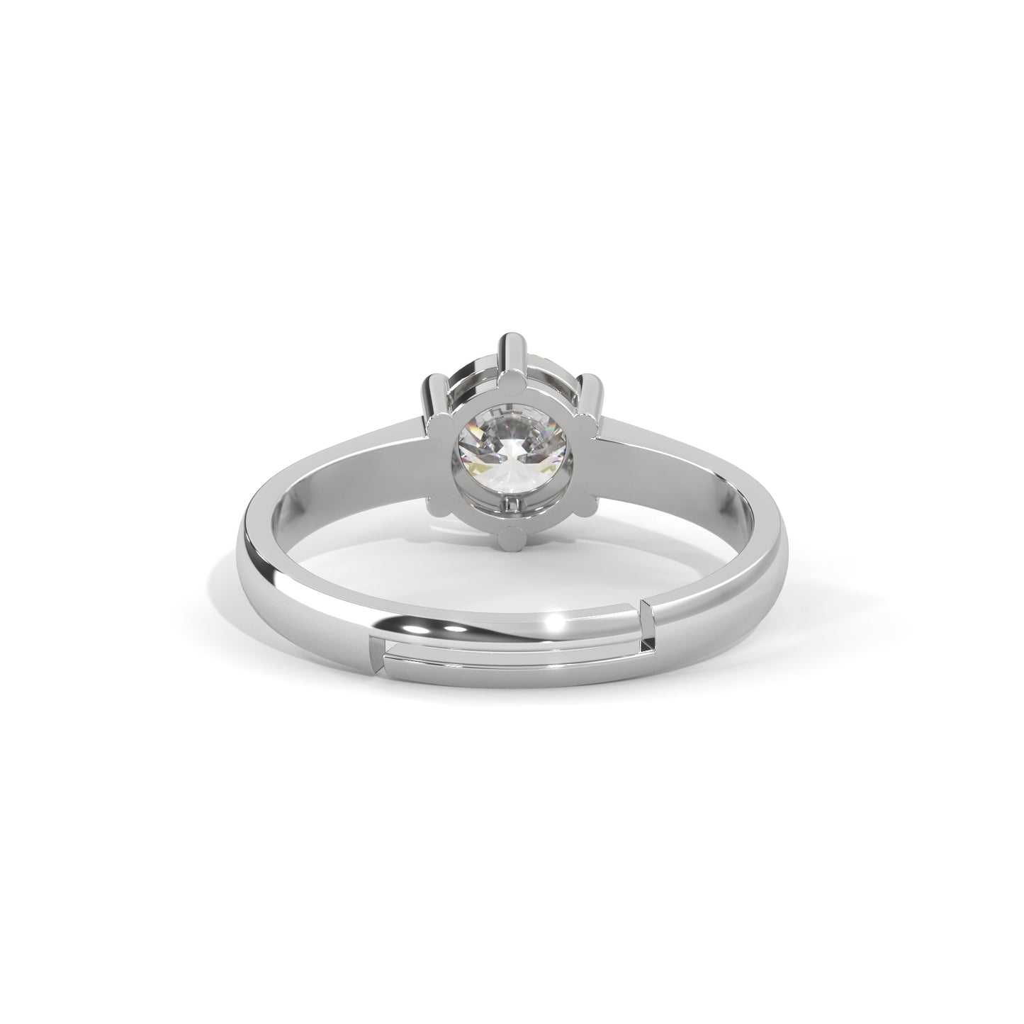 Regal Solitaire Ring