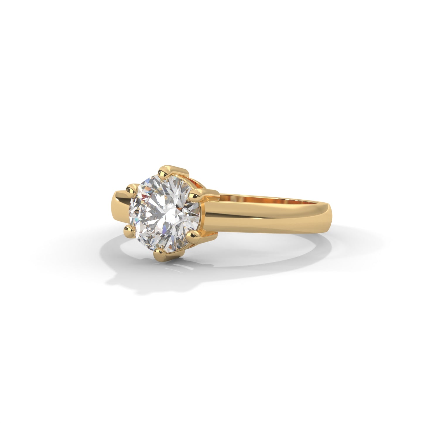 Regal Solitaire Ring