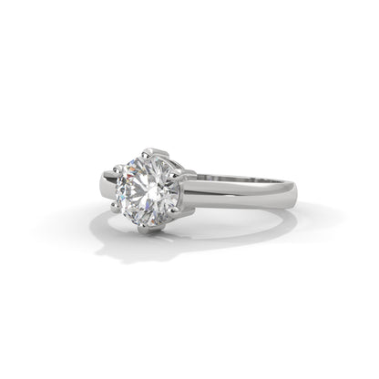Regal Solitaire Ring