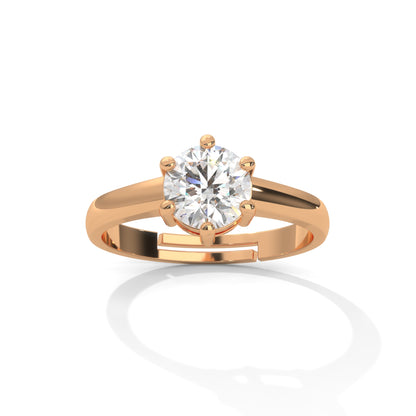 Regal Solitaire Ring
