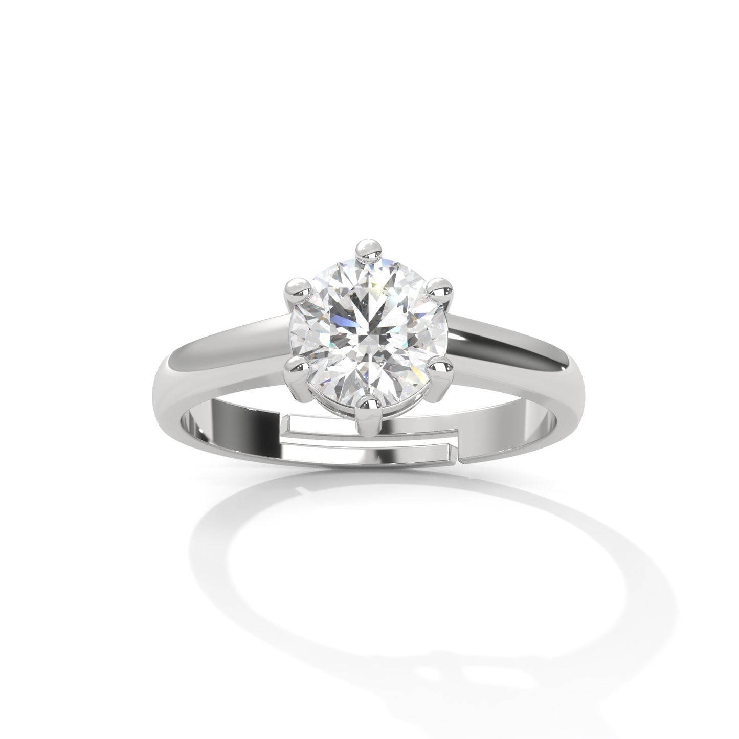 Regal Solitaire Ring