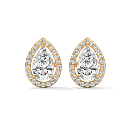 Rovelle Pear Stud Earrings