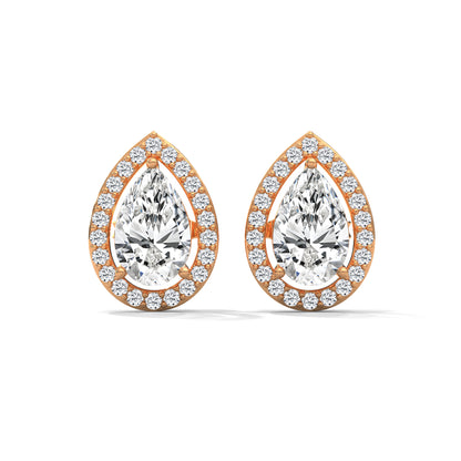 Rovelle Pear Stud Earrings