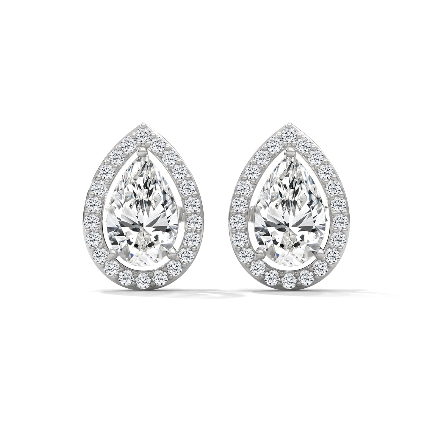 Rovelle Pear Stud Earrings