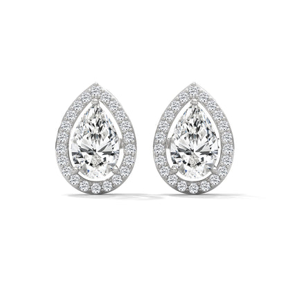 Rovelle Pear Stud Earrings