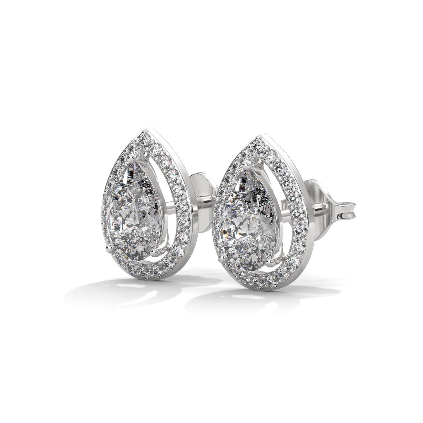 Rovelle Pear Stud Earrings