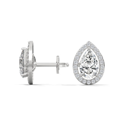 Rovelle Pear Stud Earrings