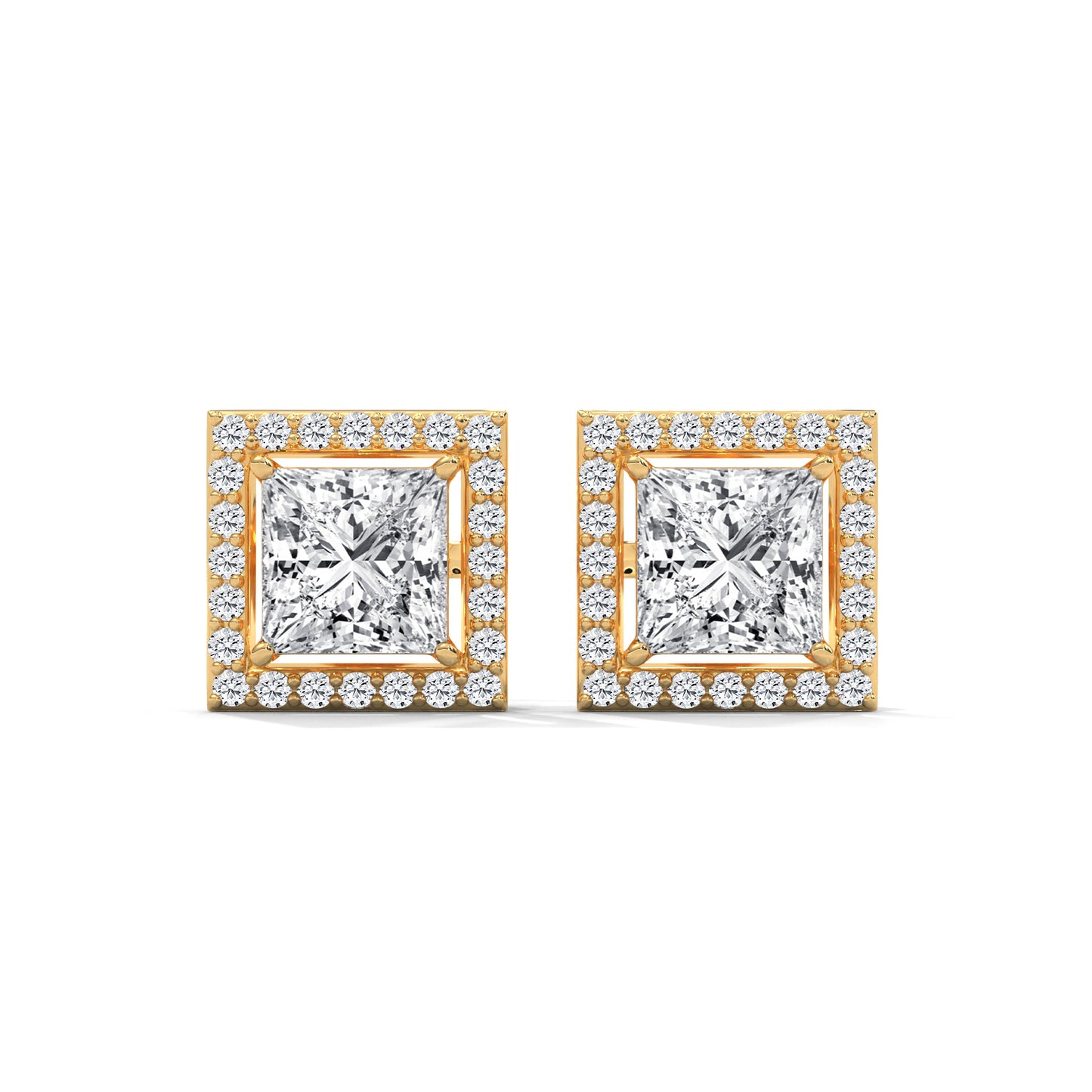 Avenoire Princess Halo Studs