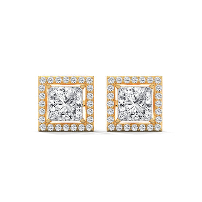 Avenoire Princess Halo Studs