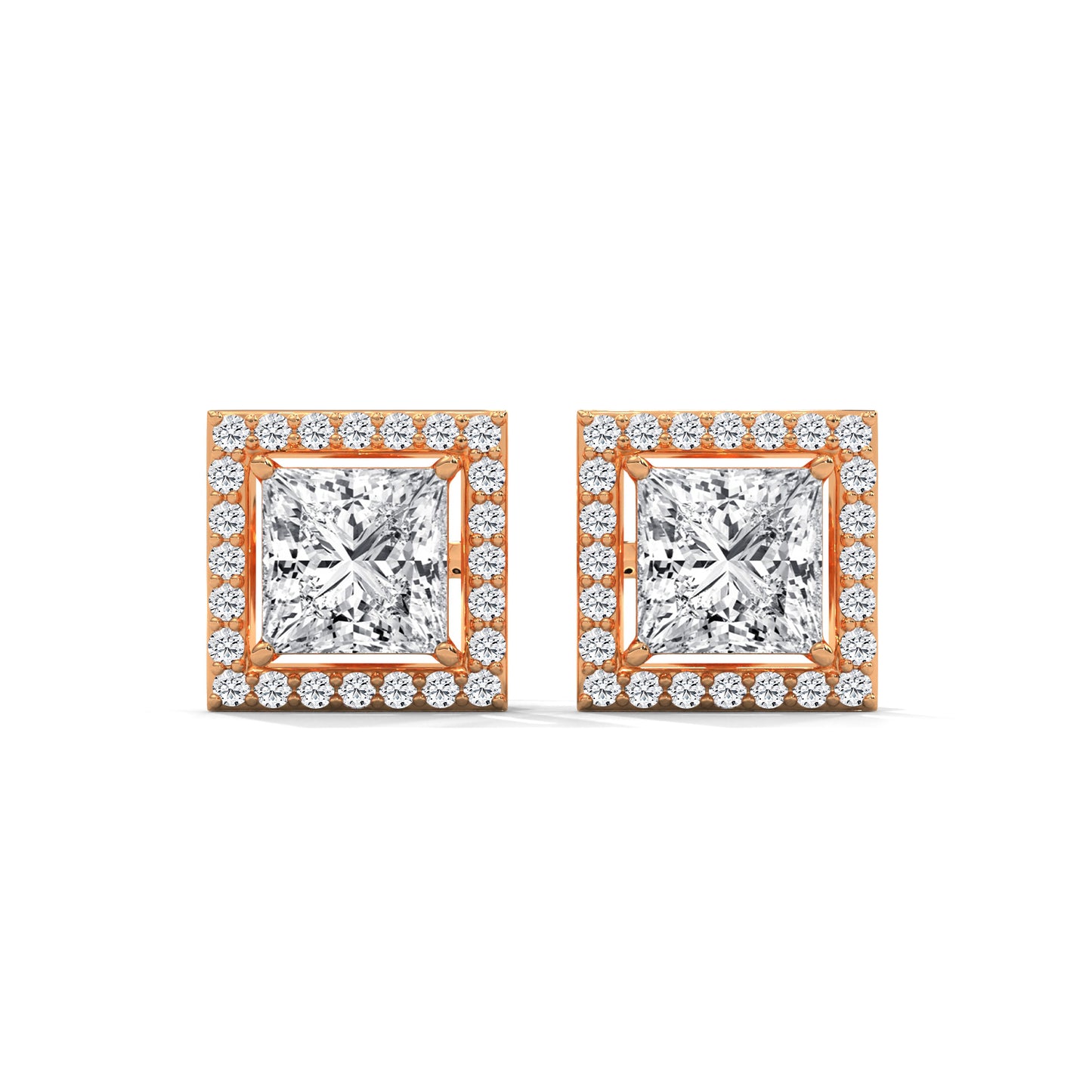 Avenoire Princess Halo Studs
