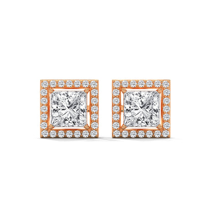 Avenoire Princess Halo Studs