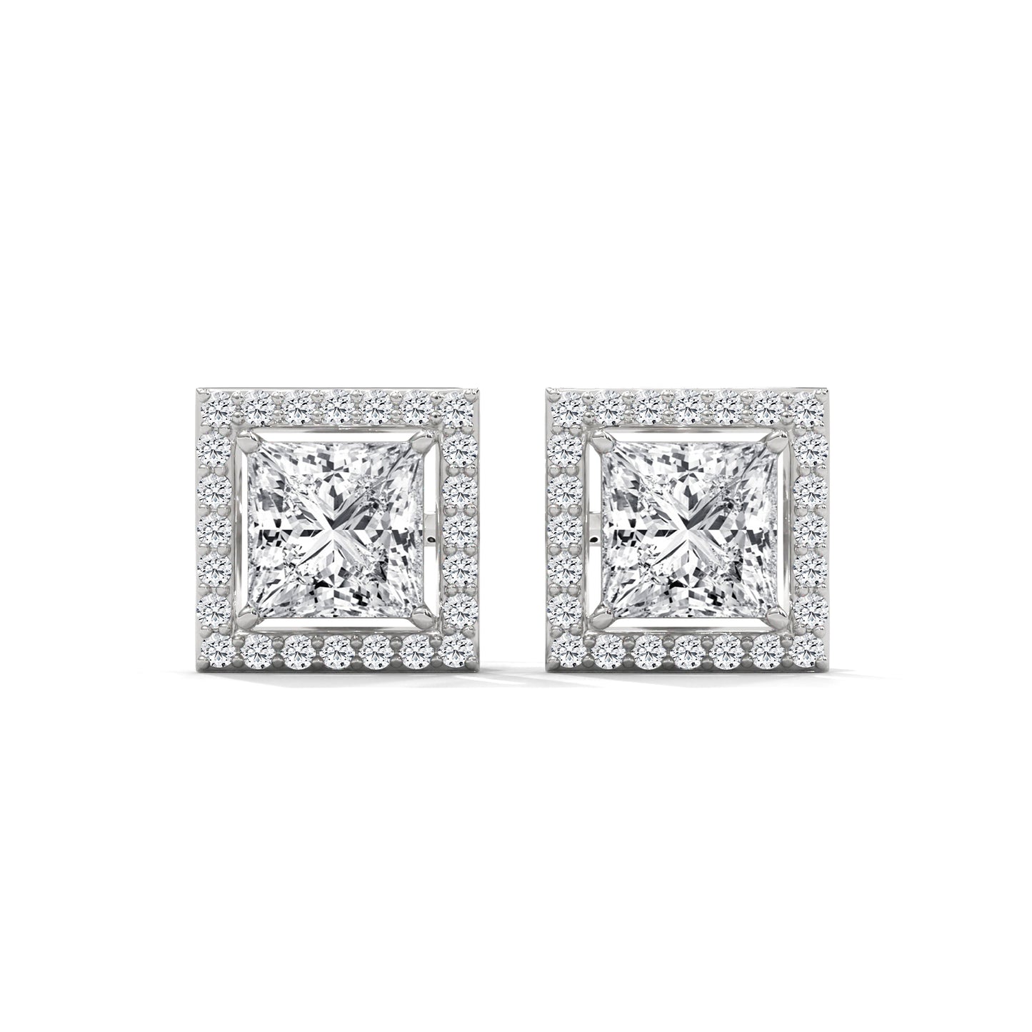 Avenoire Princess Halo Studs