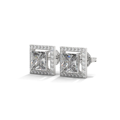 Avenoire Princess Halo Studs