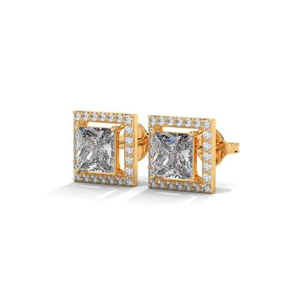 Avenoire Princess Halo Studs