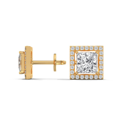Avenoire Princess Halo Studs