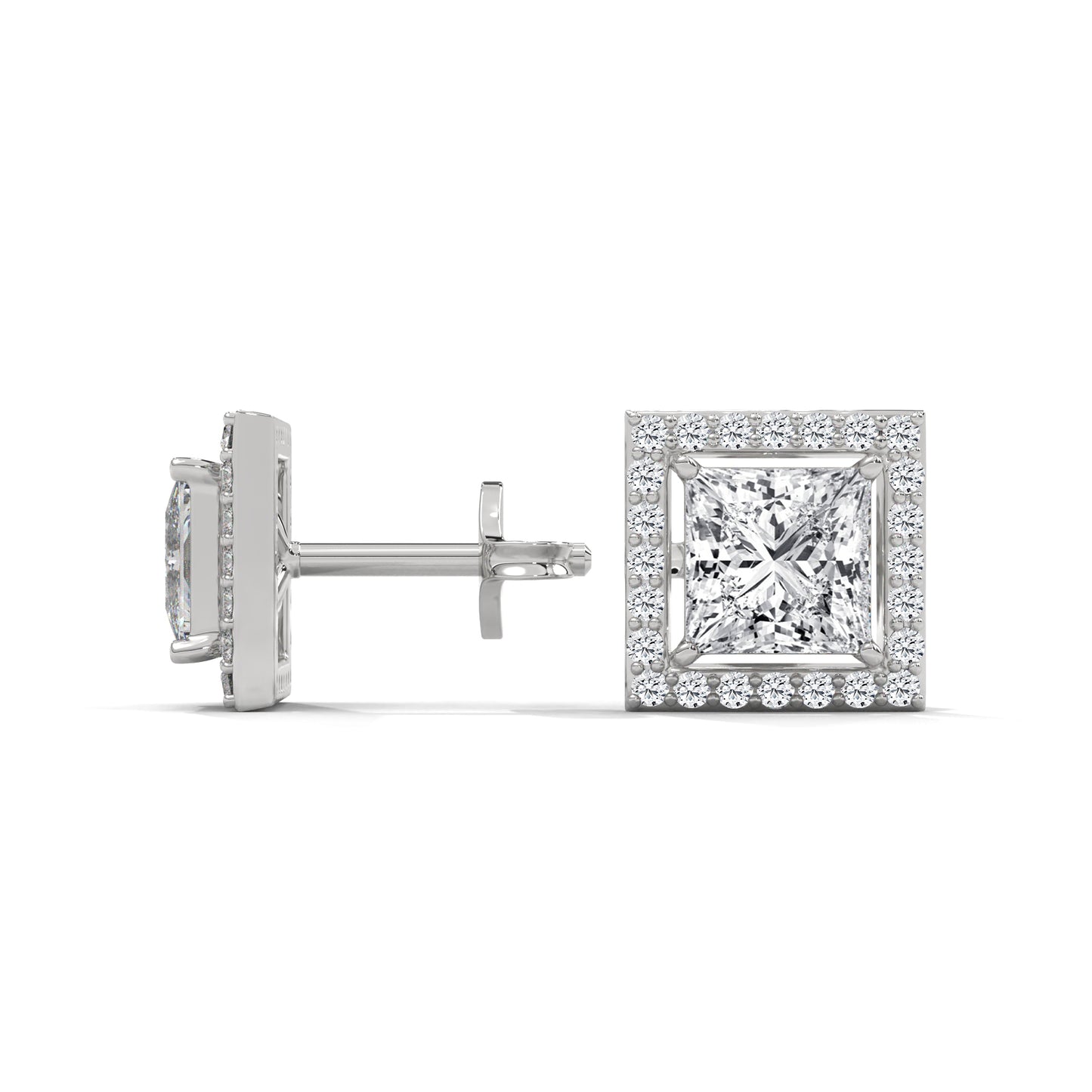 Avenoire Princess Halo Studs