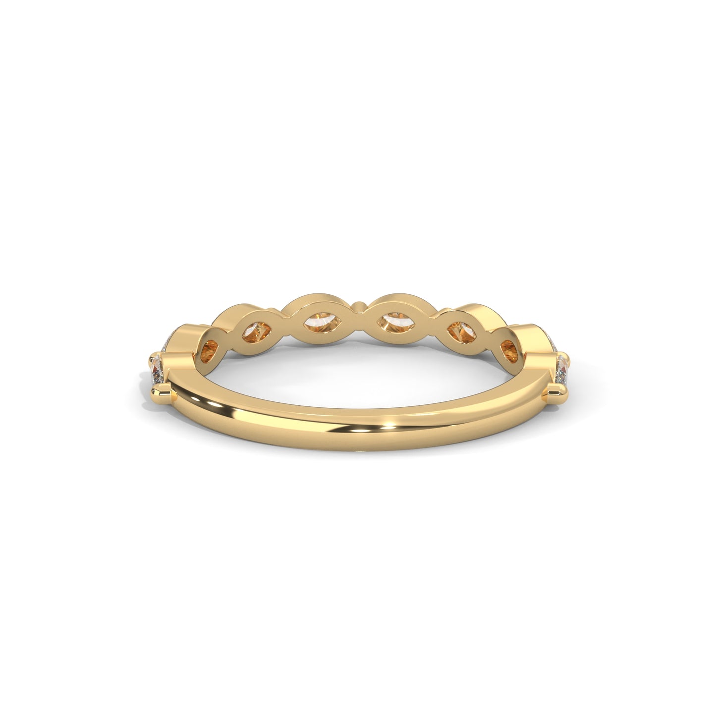 Marquise Half Eternity Band