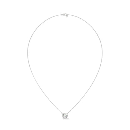 Crestora Oval Pendant With Chain