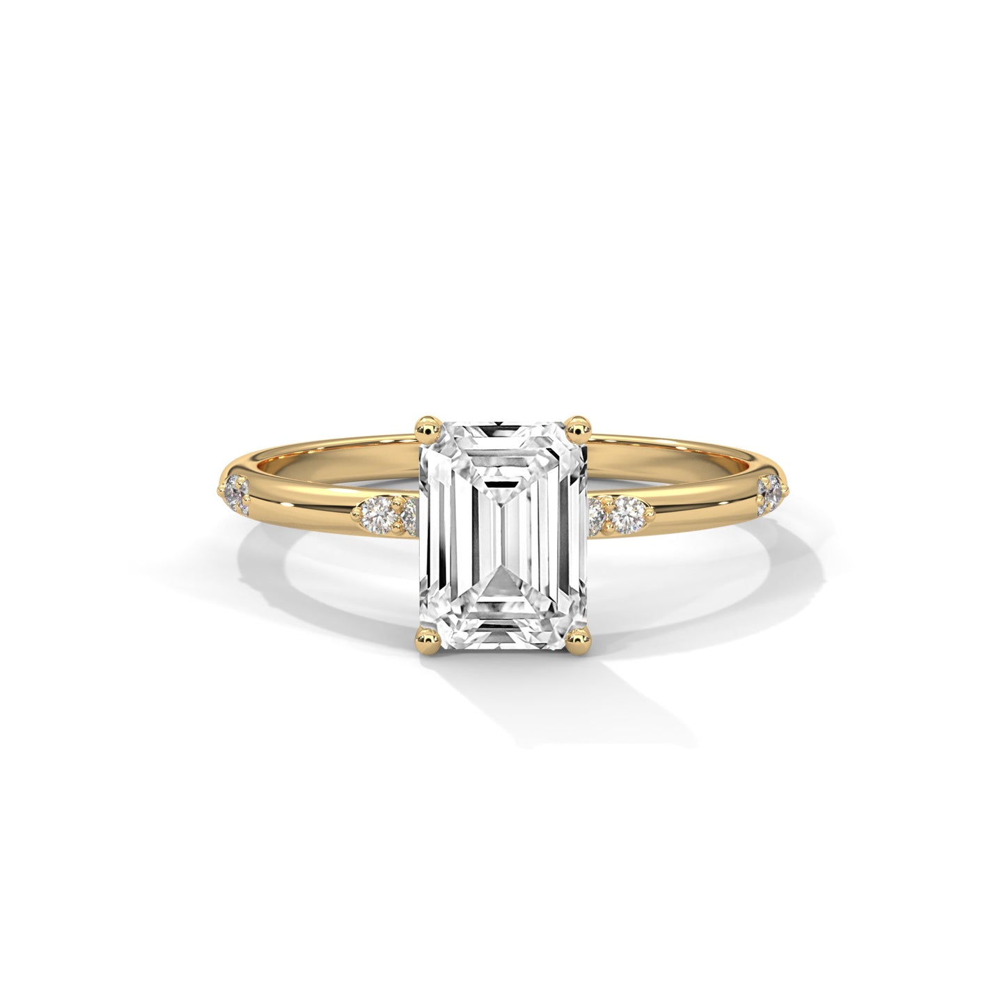 Prestige Emerald Cut Solitaire Ring