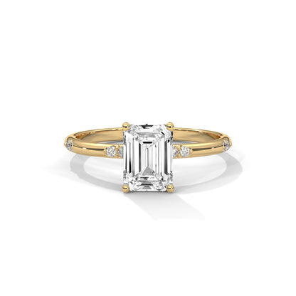 Prestige Emerald Cut Solitaire Ring