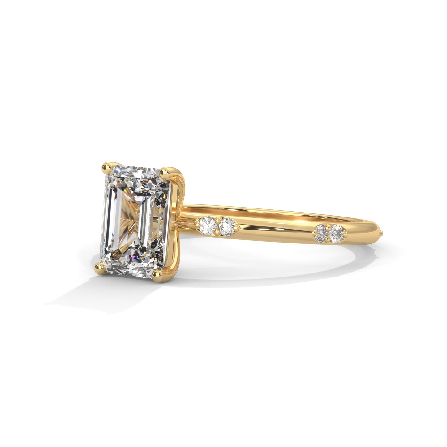 Prestige Emerald Cut Solitaire Ring