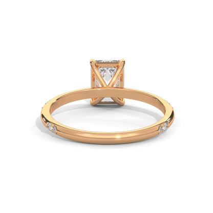 Prestige Emerald Cut Solitaire Ring