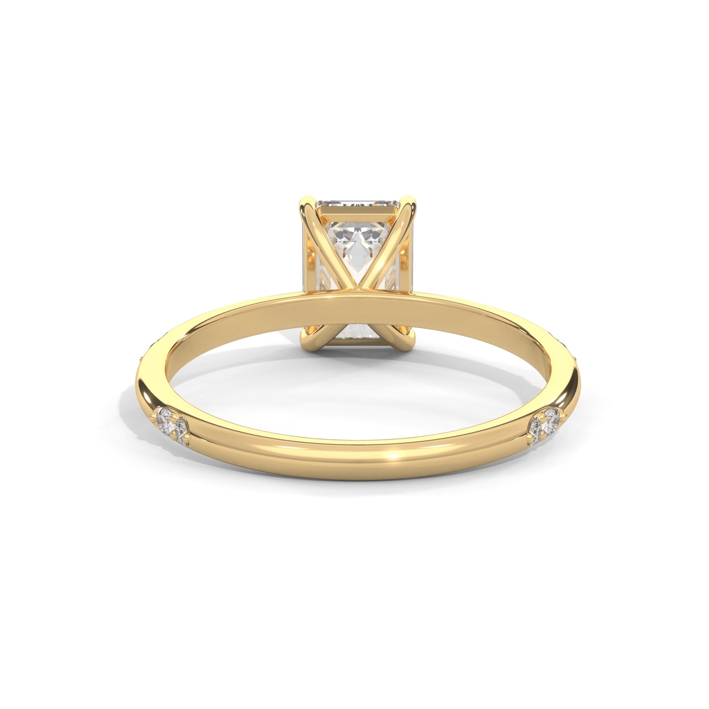 Prestige Emerald Cut Solitaire Ring