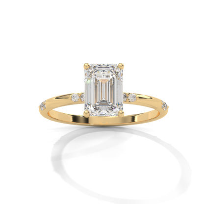 Prestige Emerald Cut Solitaire Ring